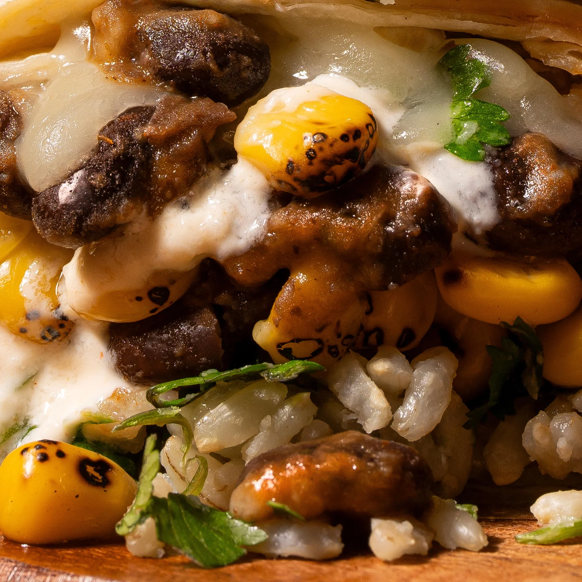 Cheesy Bean Burrito - Image 2
